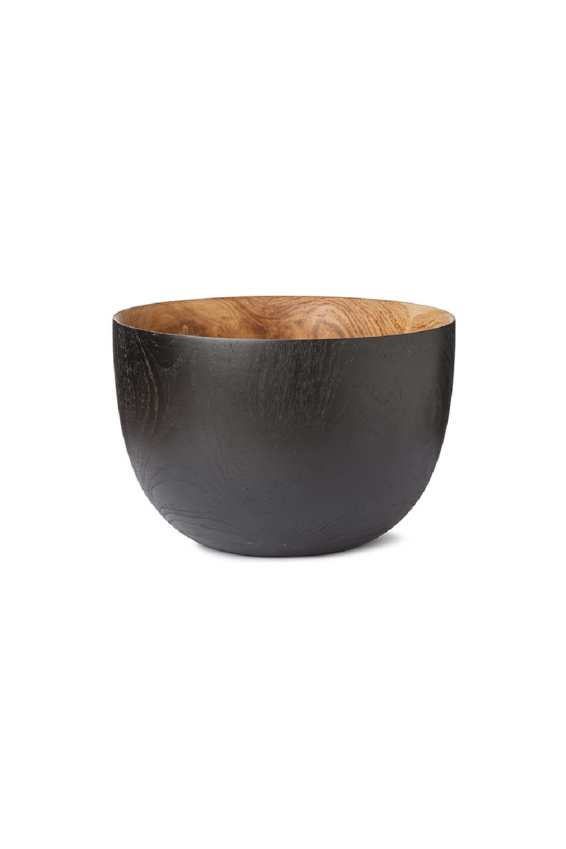 Black Teak Root Bowl | Dareels Burned | Oroatrade.com