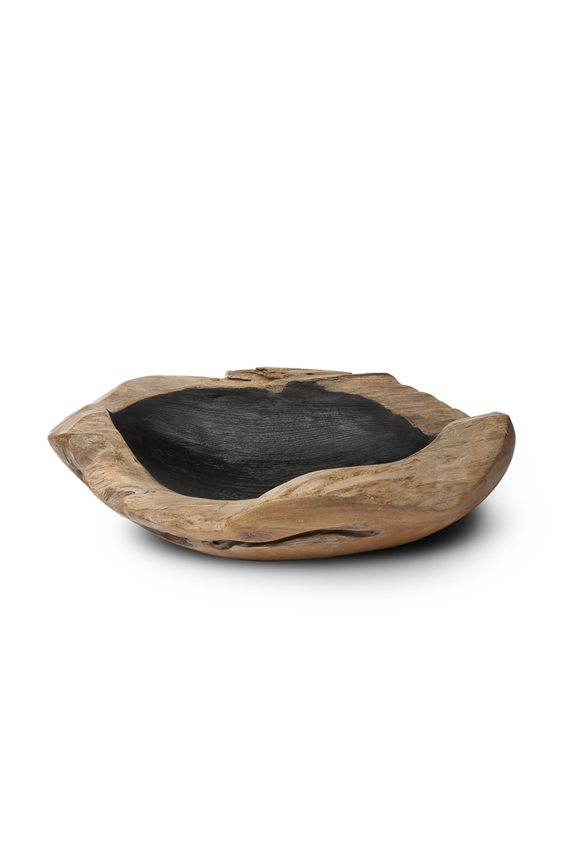 Teak Root Abstract Decorative Bowl | Dareels Nero  | Oroatrade.com