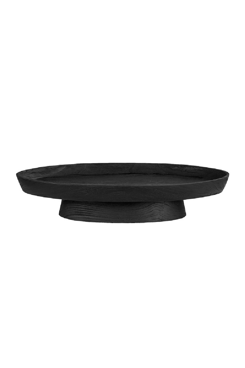 Black Teak Tray Fruit Bowl | Dareels Buah | Oroatrade.com