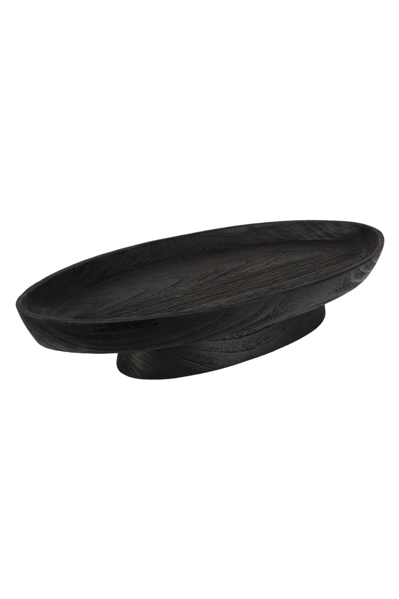 Black Teak Tray Fruit Bowl | Dareels Buah | Oroatrade.com