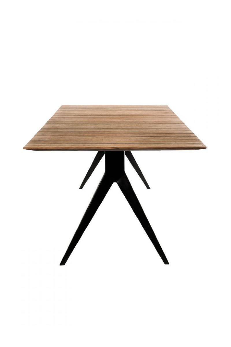 Slatted Wood Outdoor Table | Dareels Majesti | Orotrade.com