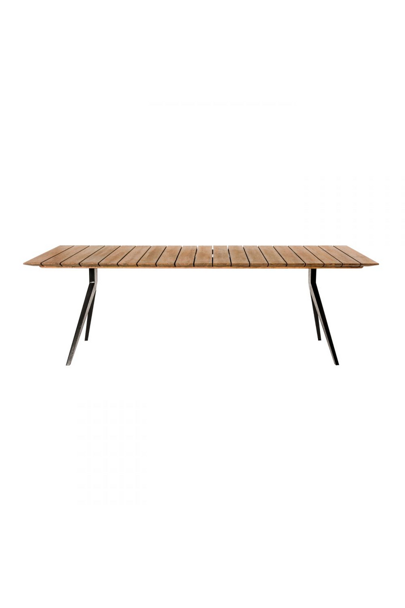 Slatted Wood Outdoor Table | Dareels Majesti | Orotrade.com