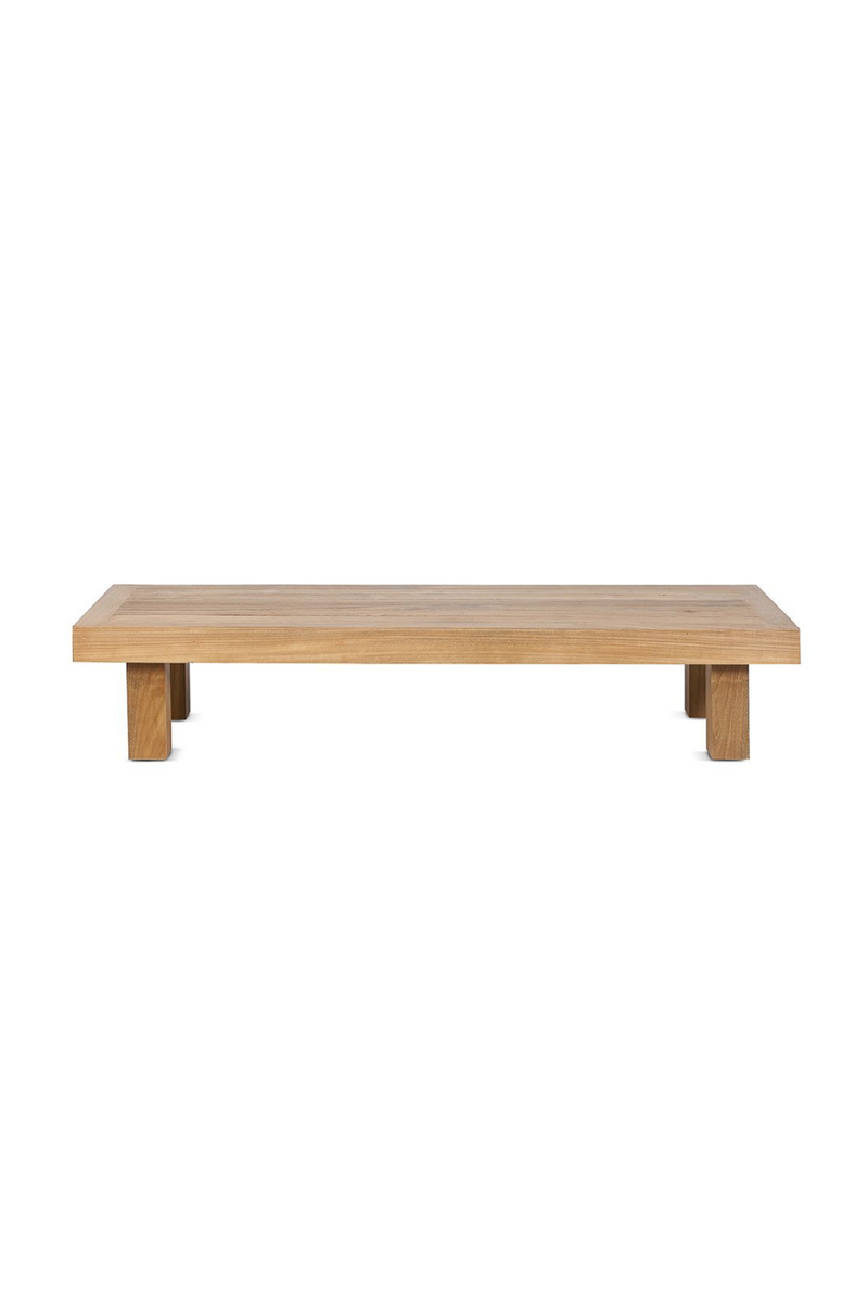 Rectangular Teak Outdoor Coffee Table | Dareels Strauss │ Oroatrade.com