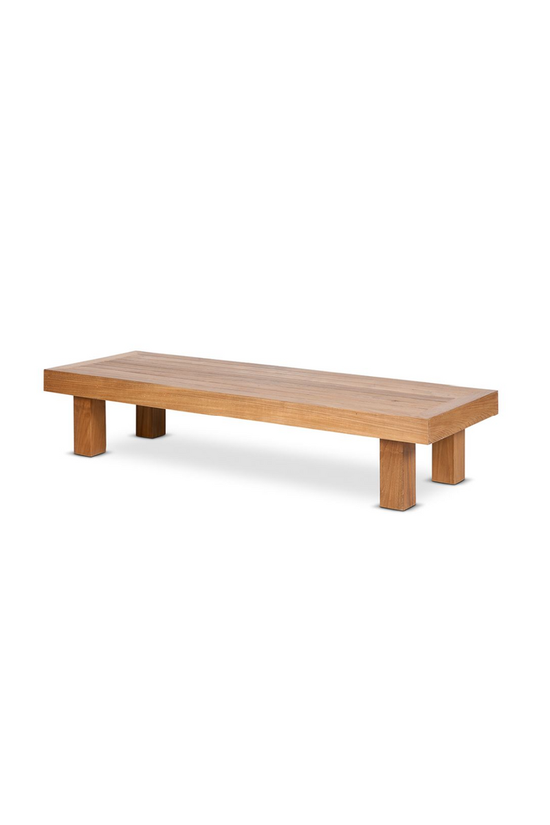 Rectangular Teak Outdoor Coffee Table | Dareels Strauss │ Oroatrade.com