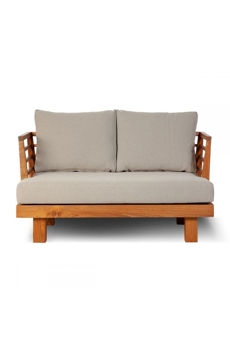 Cushioned Teak Outdoor Sofa | Dareels Strauss | Oroa Trade