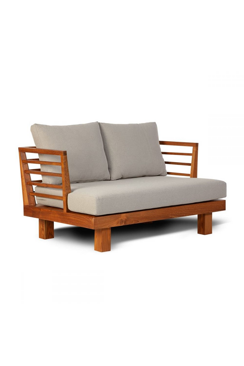 Cushioned Teak Outdoor Sofa | Dareels Strauss | Oroa Trade