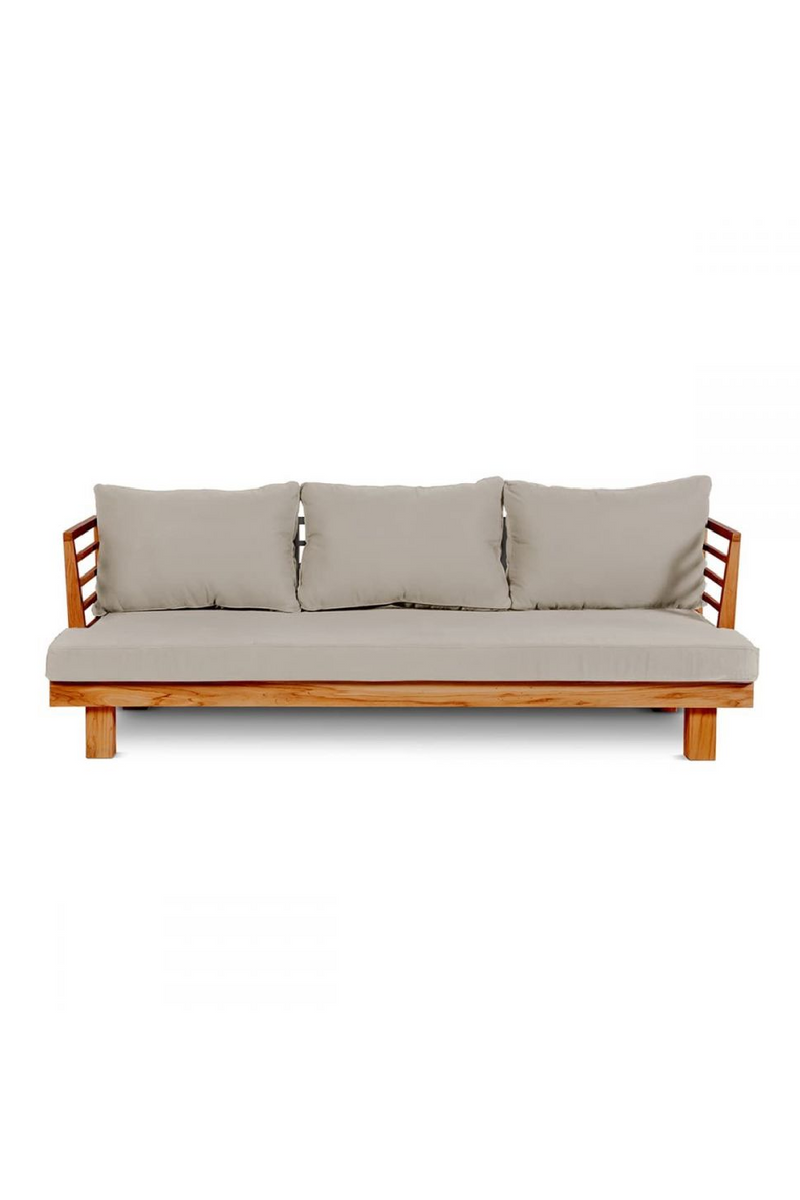 Cushioned Teak Outdoor Sofa | Dareels Strauss | Oroa Trade