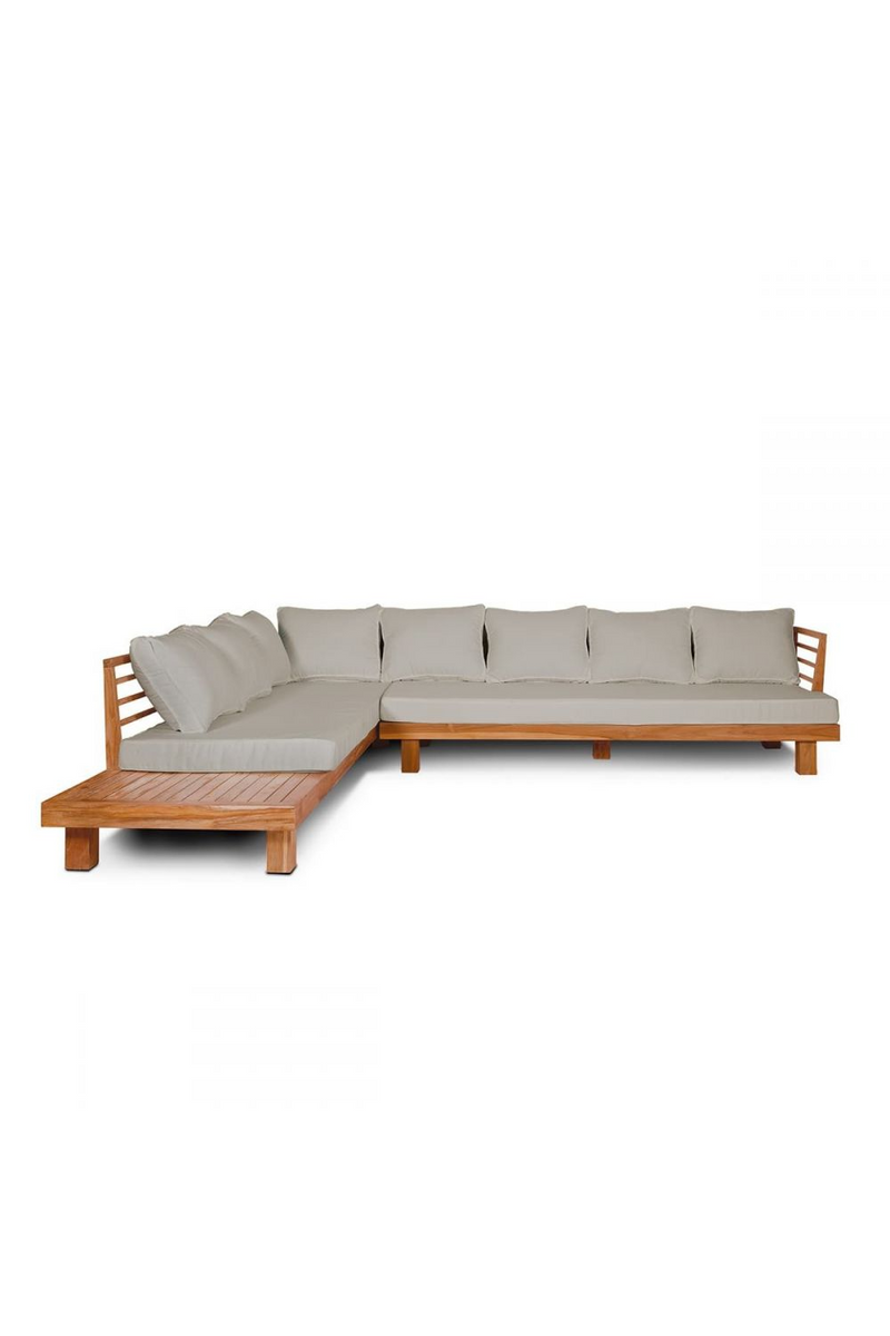 Cushioned Wooden Outdoor Sofa | Dareels Strauss | Oroatrade.com 