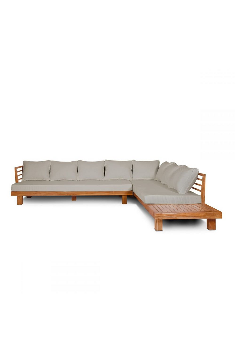 Cushioned Wooden Outdoor Sofa | Dareels Strauss | Oroatrade.com 