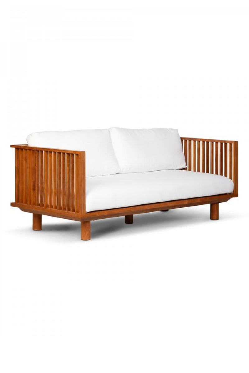 White Cushioned Outdoor Sofa | Dareels Toprak | Oroatrade.com