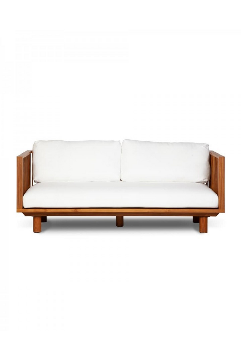 White Cushioned Outdoor Sofa | Dareels Toprak | Oroatrade.com