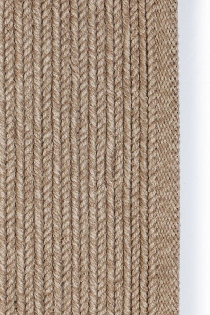 Beige Braided Yarn Outdoor Rug | Dareels Gingi | Oroatrade.com