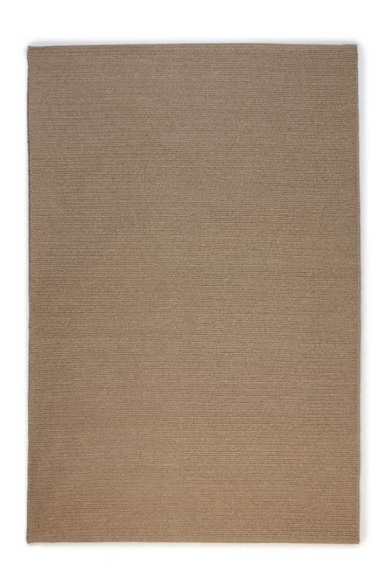 Beige Braided Yarn Outdoor Rug | Dareels Gingi | Oroatrade.com