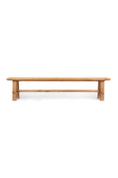 Natural Teak Wood Side Bench | dBodhi Artisan | Oroatrade.com