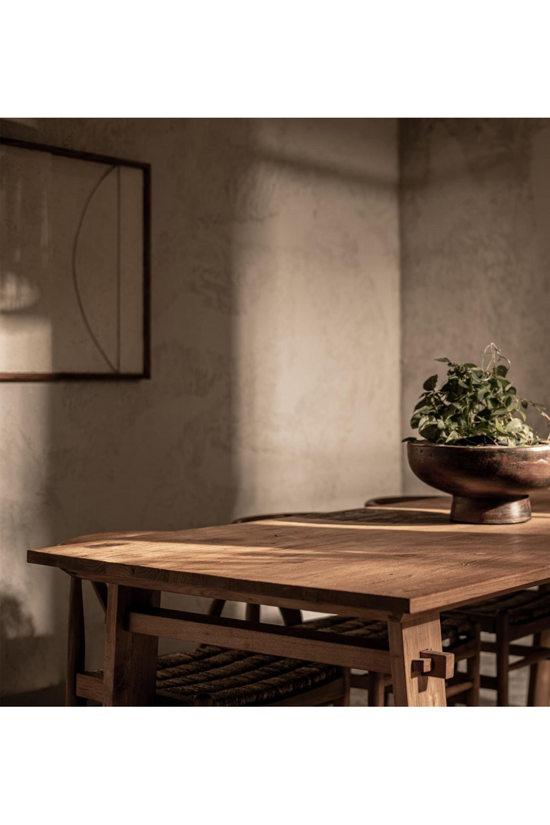 Rectangular Teak Dining Table | dBodhi Artisan | Oroatrade.com
