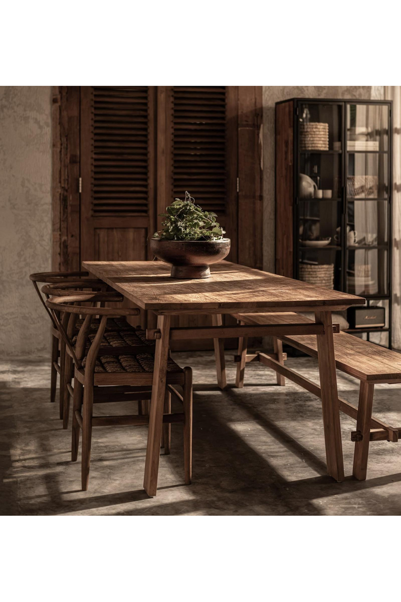 Rectangular Teak Dining Table | dBodhi Artisan | Oroatrade.com