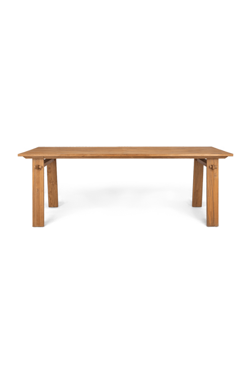 Rectangular Teak Dining Table | dBodhi Artisan | Oroatrade.com