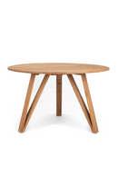 Round Teak Wood Dining Table | dBodhi Artisan | Oroatrade.com