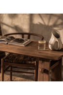 Natural Teak Wood Writing Desk | dBodhi Artisan | OROA TRADE