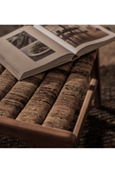 Two-Tone Abaca Footrest | dBodhi Caterpillar Beetle | OROA TRADE