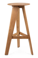 Round Teak Wood Bar Stool | dBodhi Berri | Oroatrade.com