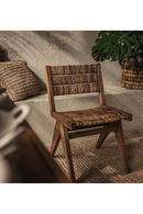 Wood Framed Abaca Dining Chair | dBodhi Brawny | OROA TRADE