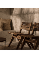 Wood Framed Abaca Dining Chair | dBodhi Brawny | OROA TRADE