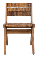 Wood Framed Abaca Dining Chair | dBodhi Brawny | OROA TRADE