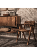 Wood Framed Abaca Dining Armchair | dBodhi Brawny | OROA TRADE