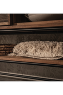 Handwoven Palm Leaves 4-Door Dresser | dBodhi Coco | OROA TRADE