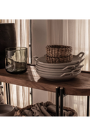 Oval Wooden Side Table With Undershelf | dBodhi Coco | OROA TRADE