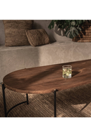 Oval Wooden Coffee Table | dBodhi Coco | OROA TRADE
