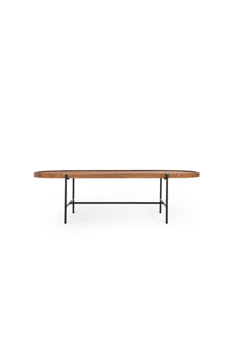 Oval Teak Wood Coffee Table | dBodhi Coco | Oroatrade.com