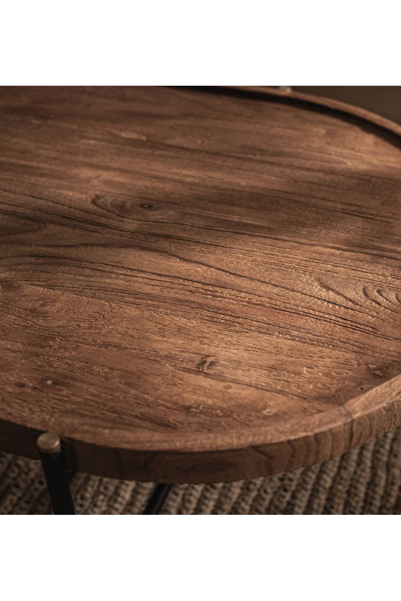 Oval Teak Wood Coffee Table | dBodhi Coco | Oroatrade.com