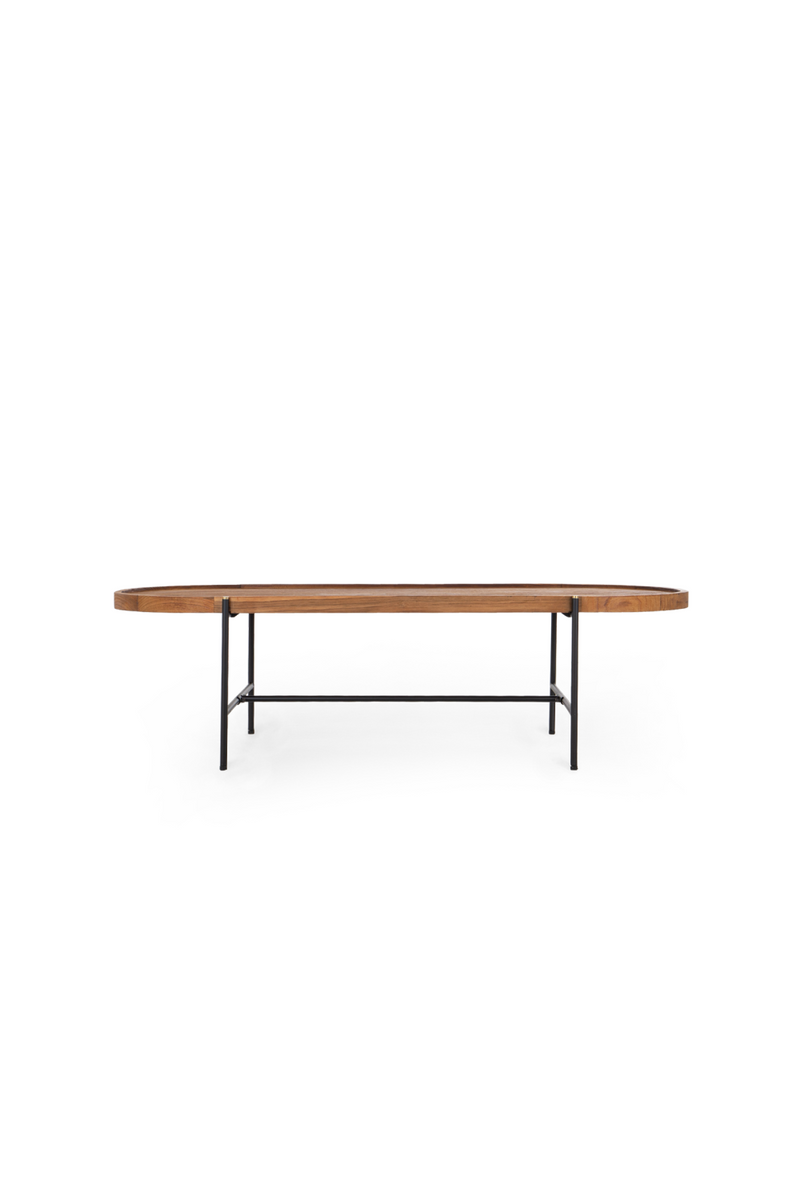 Oval Teak Wood Coffee Table | dBodhi Coco | Oroatrade.com