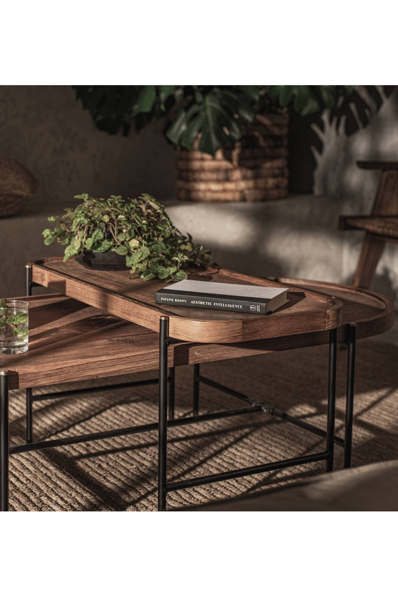 Oval Wooden Tray Table | dBodhi Coco | Oroatrade.com