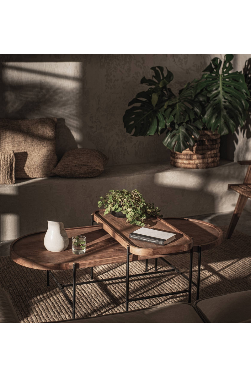Oval Wooden Tray Table | dBodhi Coco | Oroatrade.com