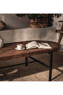 Oval Wooden Coffee Table With Tray | dBodhi Coco | Oroatrade.com