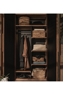 Rustic Wooden Framed Wardrobe | dBodhi Coco | Oroatrade.com