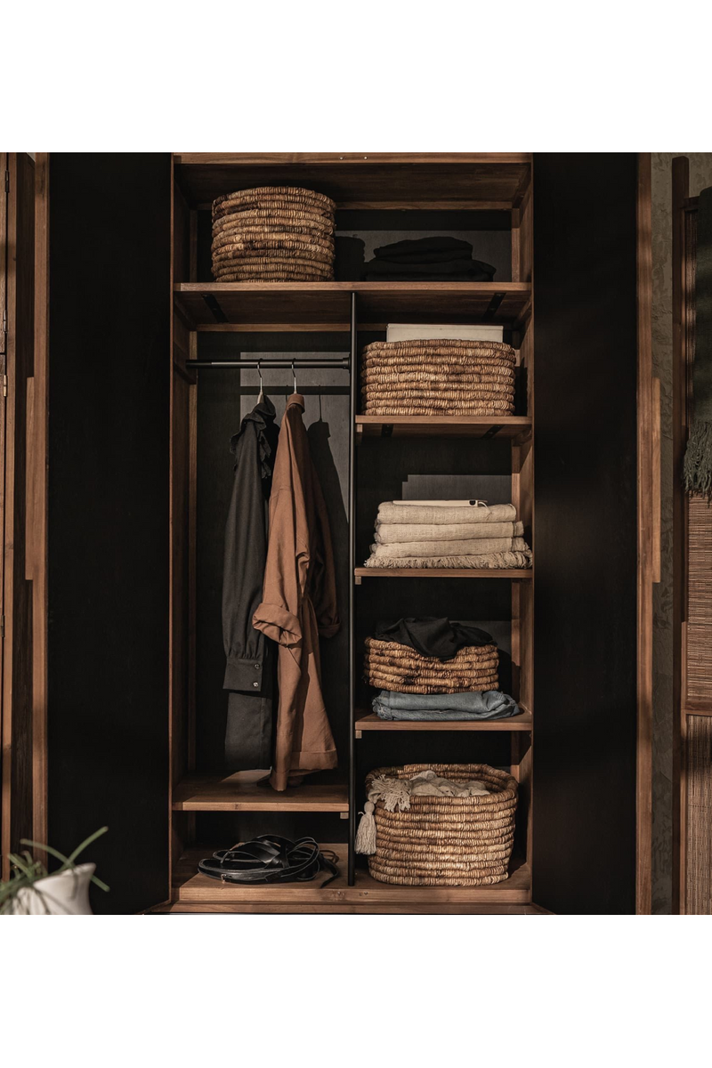 Rustic Wooden Framed Wardrobe | dBodhi Coco | Oroatrade.com