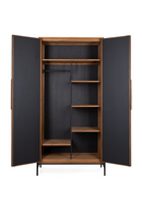 Rustic Wooden Framed Wardrobe | dBodhi Coco | Oroatrade.com