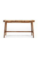 Two-Toned Woven Abaca Bench | dBodhi Caterpillar Flores |  Oroatrade.com