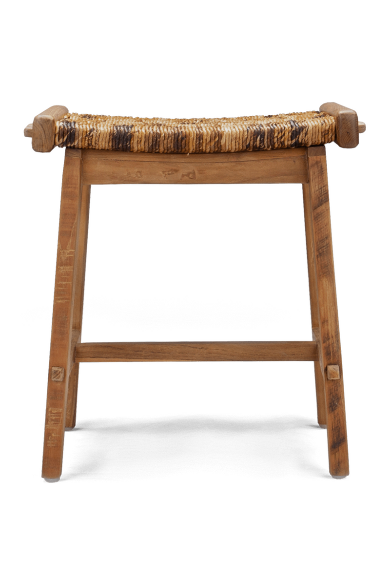 Two-Toned Abaca Seat Stool | dBodhi Caterpillar Flores |  OROA TRADE