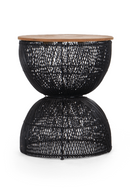 Hourglass Rattan Side Table | dBodhi Wave | OROA TRADE