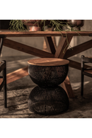 Hourglass Rattan Side Table | dBodhi Wave | OROA TRADE