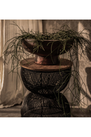 Hourglass Rattan Side Table | dBodhi Wave | OROA TRADE