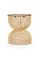 Hourglass Rattan Side Table | dBodhi Wave | OROA TRADE