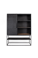 Wooden 3-Shelf Cabinet With Open Rack | dBodhi Karma |  Oroatrade.com
