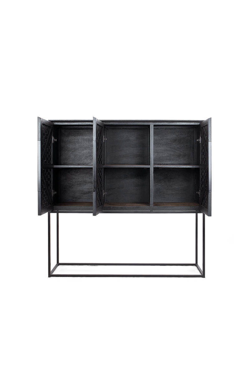 Charcoal Teak Wooden Cabinet | dBodhi Karma | OROA TRADE