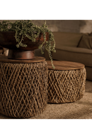 Round Woven Abaca Coffee Table Set (3) | dBodhi Knut | Oroatrade.com
